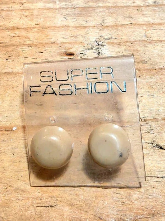 Vintage Deadstock 80s Brand New Pierced Earrings - Yatva