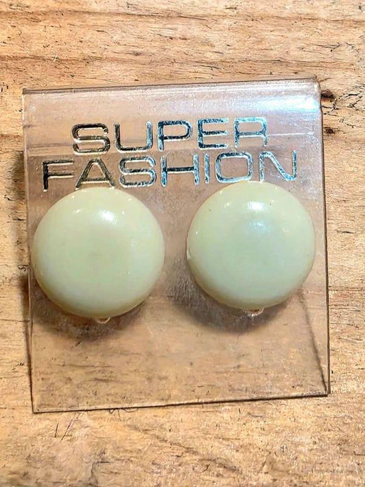 Vintage Deadstock 80s Brand New Pierced Earrings - Yatva