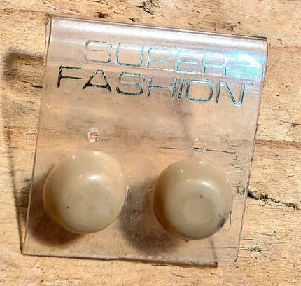 Vintage Deadstock 80s Brand New Pierced Earrings - Yatva