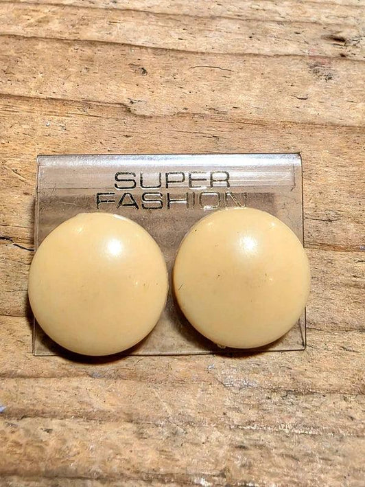 Vintage Deadstock 80s Brand New Pierced Earrings - Yatva
