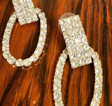 Vintage Deadstock 80s Dangle Drop Pierced Earring - Yatva