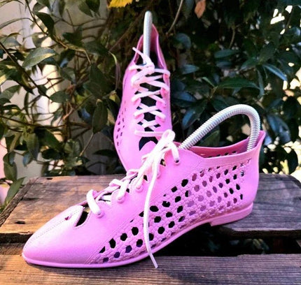 Vintage Deadstock Brand 80's Medusa Style (Carol) Rubber Shoes - Yatva