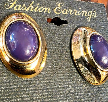 Vintage Deadstock Brand New 1980's Clip on Earrings - Yatva