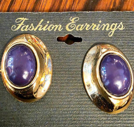 Vintage Deadstock Brand New 1980's Clip on Earrings - Yatva