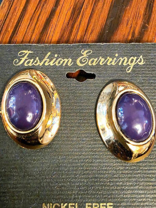 Vintage Deadstock Brand New 1980's Clip on Earrings - Yatva