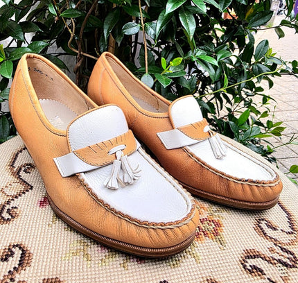 Vintage Deadstock Brand New 60's / 70s Loafers Shoes - Yatva