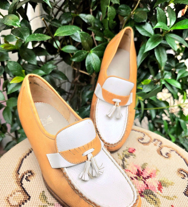 Vintage Deadstock Brand New 60's / 70s Loafers Shoes - Yatva