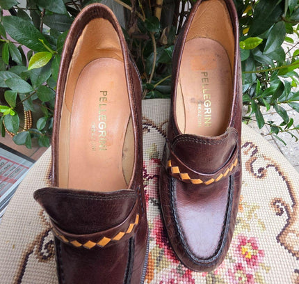 Vintage Deadstock Brand New 60's / 70s Pellegrini Creazioni Shoes - Yatva