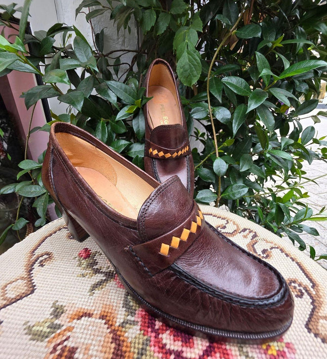 Vintage Deadstock Brand New 60's / 70s Pellegrini Creazioni Shoes - Yatva