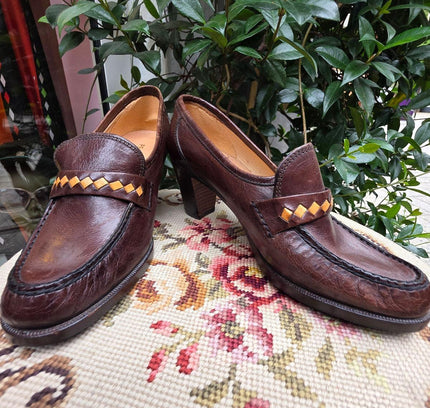 Vintage Deadstock Brand New 60's / 70s Pellegrini Creazioni Shoes - Yatva