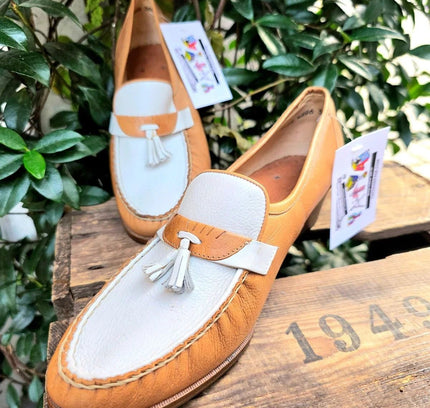 Vintage Deadstock Brand New 80's / 90's Durea Brogue Shoes - Yatva