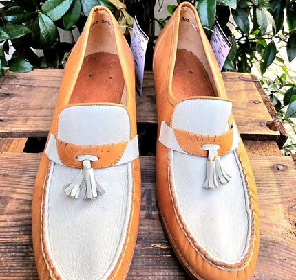 Vintage Deadstock Brand New 80's / 90's Durea Brogue Shoes - Yatva