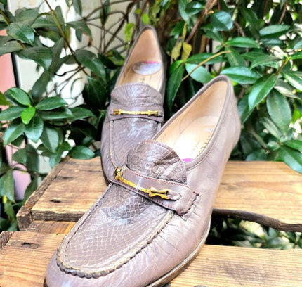 Vintage Deadstock Brand New 80's Ferretti Brogue Shoes - Yatva