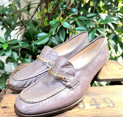 Vintage Deadstock Brand New 80's Ferretti Brogue Shoes - Yatva