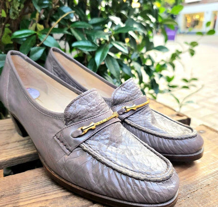 Vintage Deadstock Brand New 80's Ferretti Brogue Shoes - Yatva