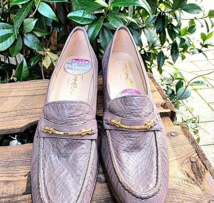 Vintage Deadstock Brand New 80's Ferretti Brogue Shoes - Yatva