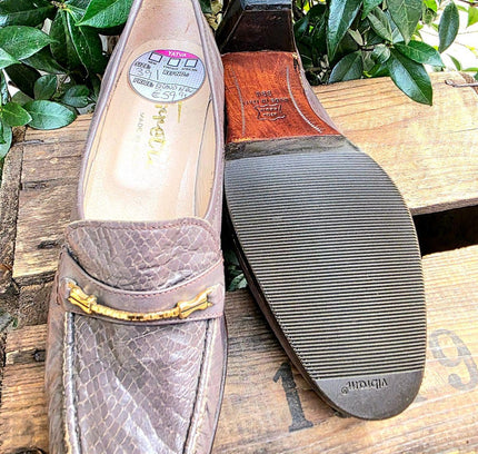 Vintage Deadstock Brand New 80's Ferretti Brogue Shoes - Yatva