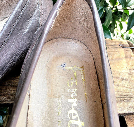 Vintage Deadstock Brand New 80's Ferretti Brogue Shoes - Yatva