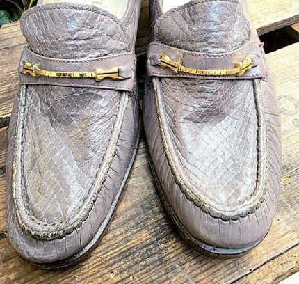 Vintage Deadstock Brand New 80's Ferretti Brogue Shoes - Yatva