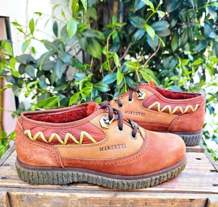 Vintage Deadstock Brand New Marzetti Italian Leather Shoes - Size 36 - Yatva