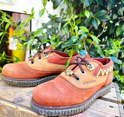 Vintage Deadstock Brand New Marzetti Italian Leather Shoes - Size 36 - Yatva
