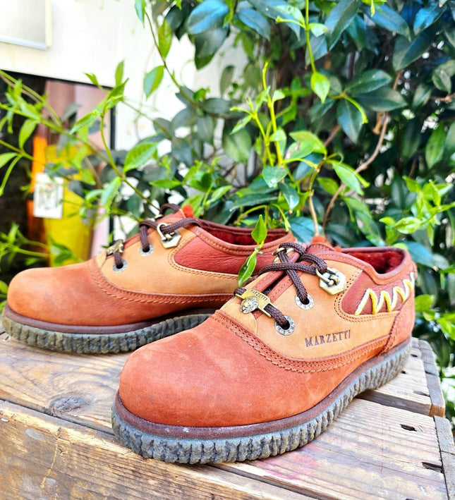 Vintage Deadstock Brand New Marzetti Italian Leather Shoes - Size 36 - Yatva