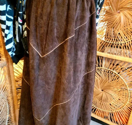 Vintage Der Trachtenmeister Leather Skirt - Yatva