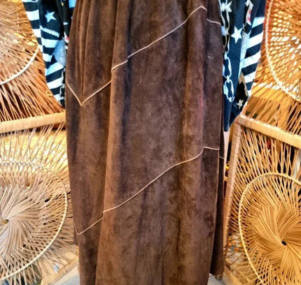 Vintage Der Trachtenmeister Leather Skirt - Yatva