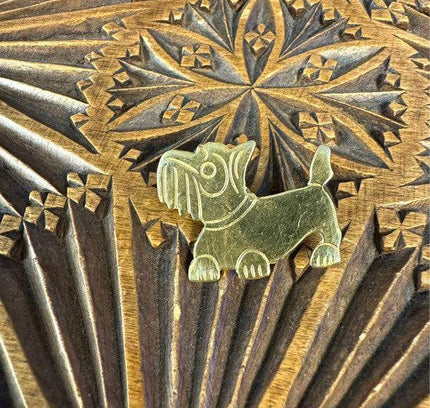 Vintage Dog Brooch - Yatva