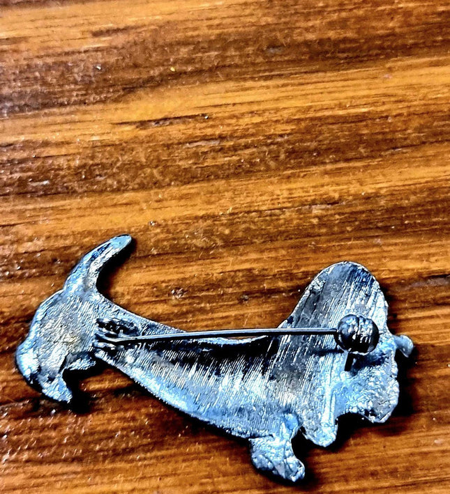 Vintage Dog Brooch - Yatva