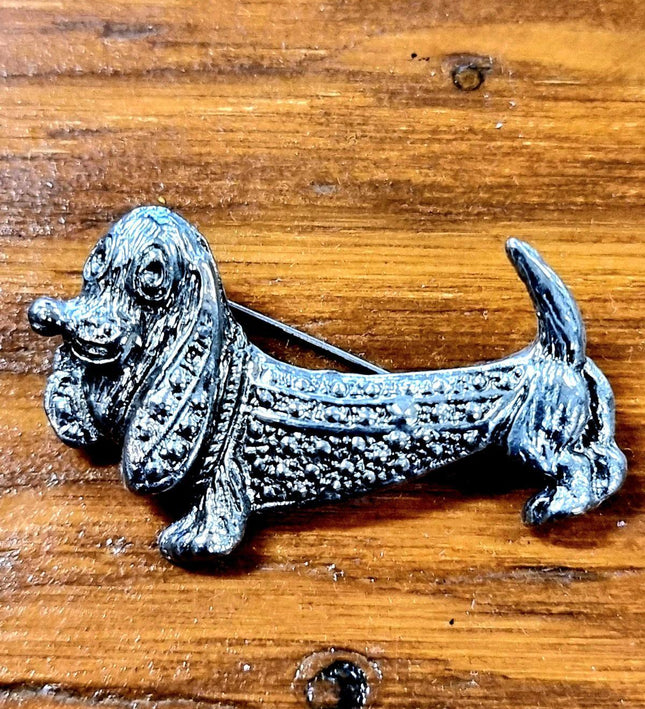 Vintage Dog Brooch - Yatva