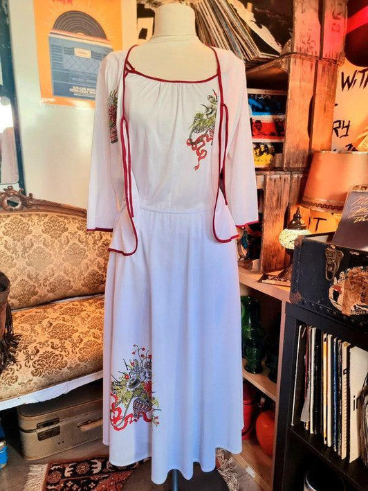 Vintage Dress & Jacket Set - Yatva