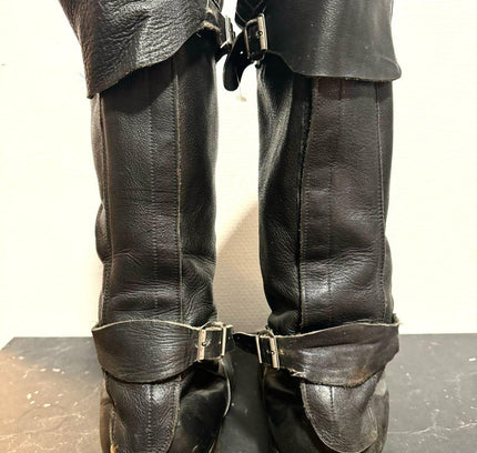 Vintage Dutch Riding Leather Boots - Yatva