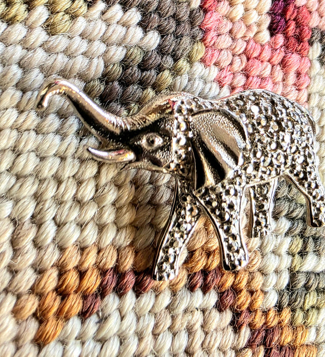 Vintage Elephant Brooch - Yatva