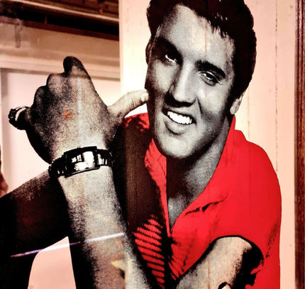 Vintage Elvis Mirror Picture - Yatva