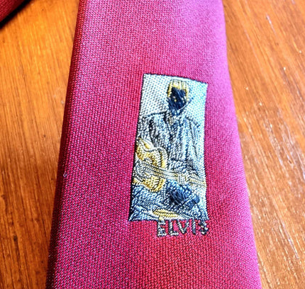 Vintage Elvis Thin Tie - Yatva