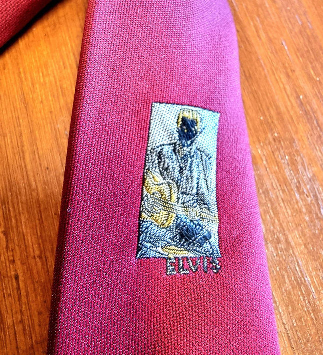 Vintage Elvis Thin Tie - Yatva