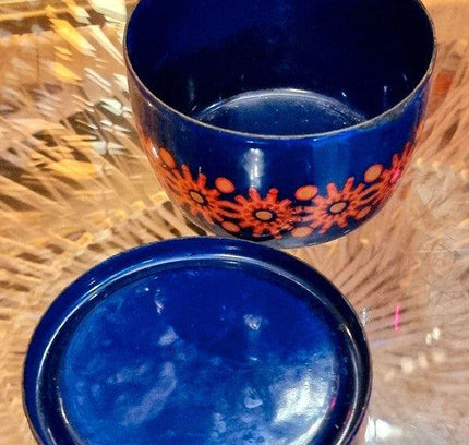 Vintage Enamel Bin - Yatva