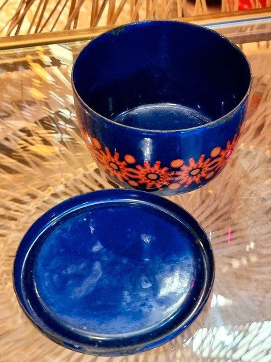 Vintage Enamel Bin - Yatva
