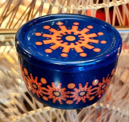 Vintage Enamel Bin - Yatva