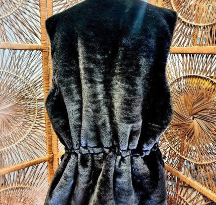 Vintage Faux Fur Reversable Gillet Bodywarmer - Yatva