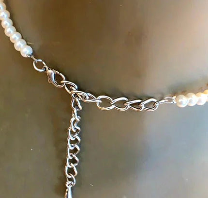 Vintage Faux Pearl Necklace - Yatva