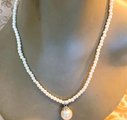 Vintage Faux Pearl Necklace - Yatva