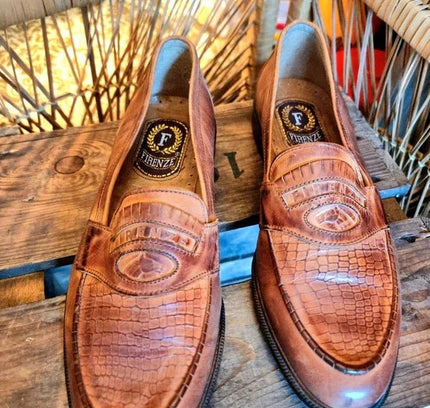 Vintage Firenze Loafers - Yatva