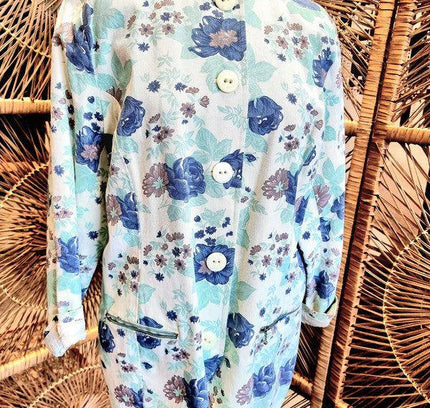 Vintage Floral Jacket - Yatva