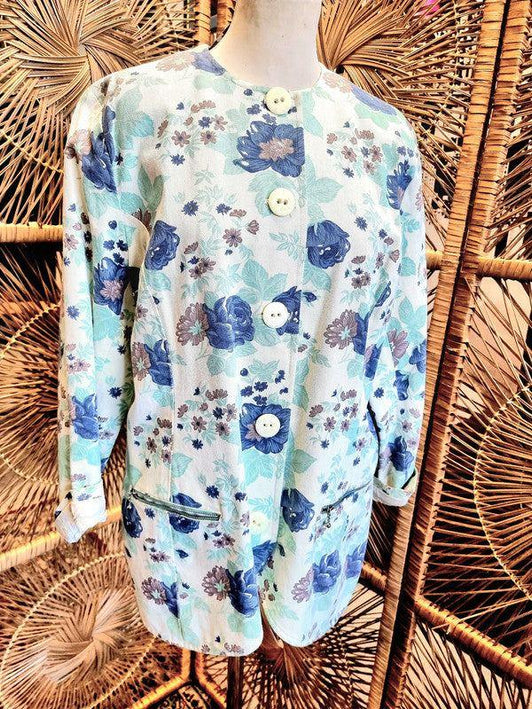 Vintage Floral Jacket - Yatva
