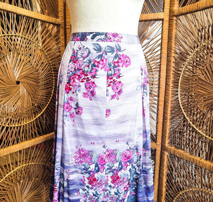 Vintage Floral Skirt - Yatva