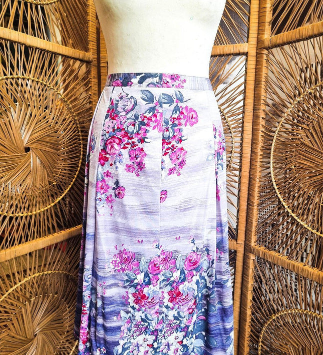 Vintage Floral Skirt - Yatva