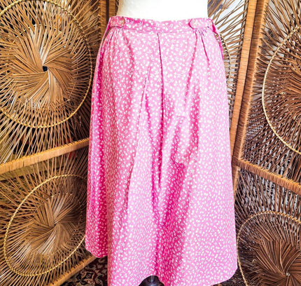 Vintage Floral Skirt - Yatva
