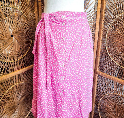 Vintage Floral Skirt - Yatva